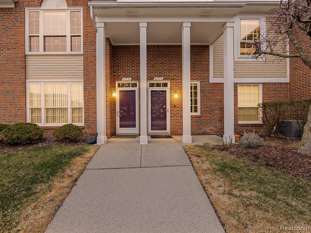 45724 WARWICK Drive, Macomb, MI 48044 — front exterior
