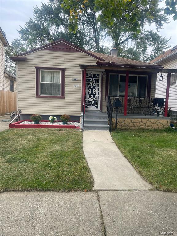 6345 Woodmont Avenue, Detroit, MI 48228 — front exterior