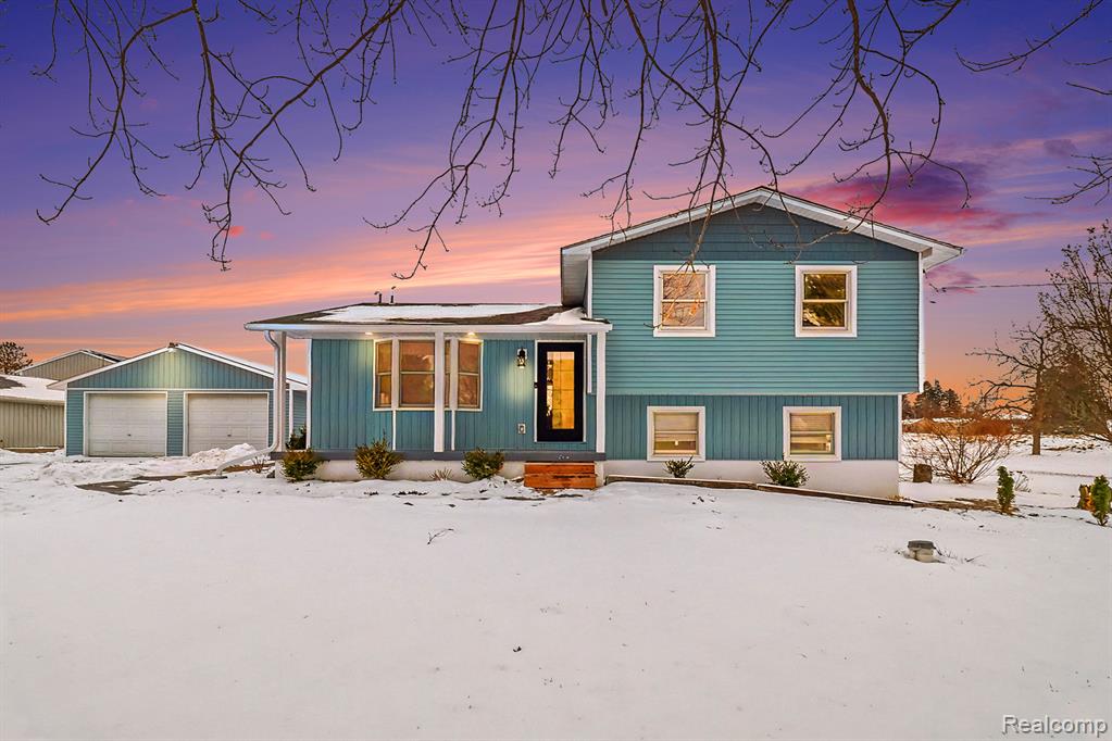 13933 Bliven Road, Byron, MI 48418 — front exterior
