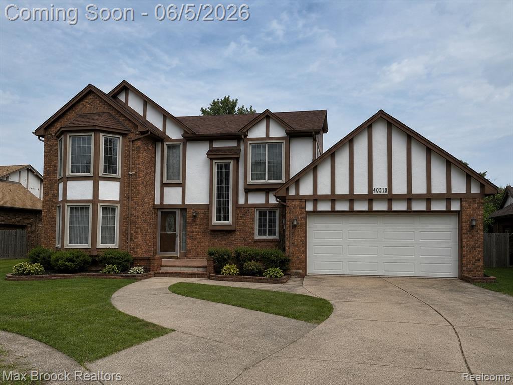 40318 Denbigh Drive, Sterling Heights, MI 48310 — front exterior