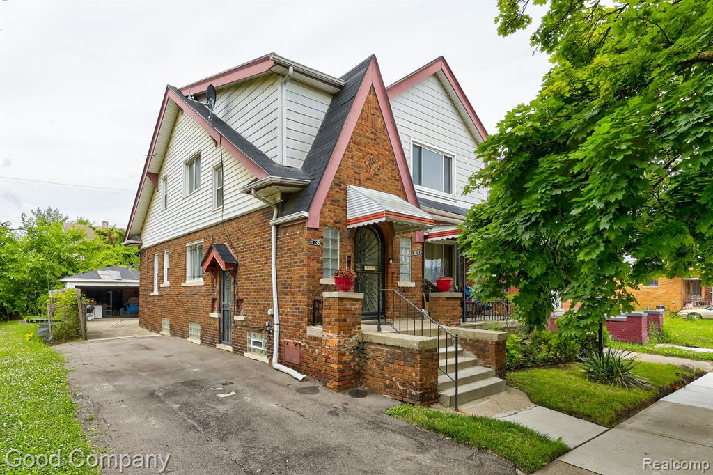 8339 CARRIE Street, Detroit, MI 48211 — front exterior