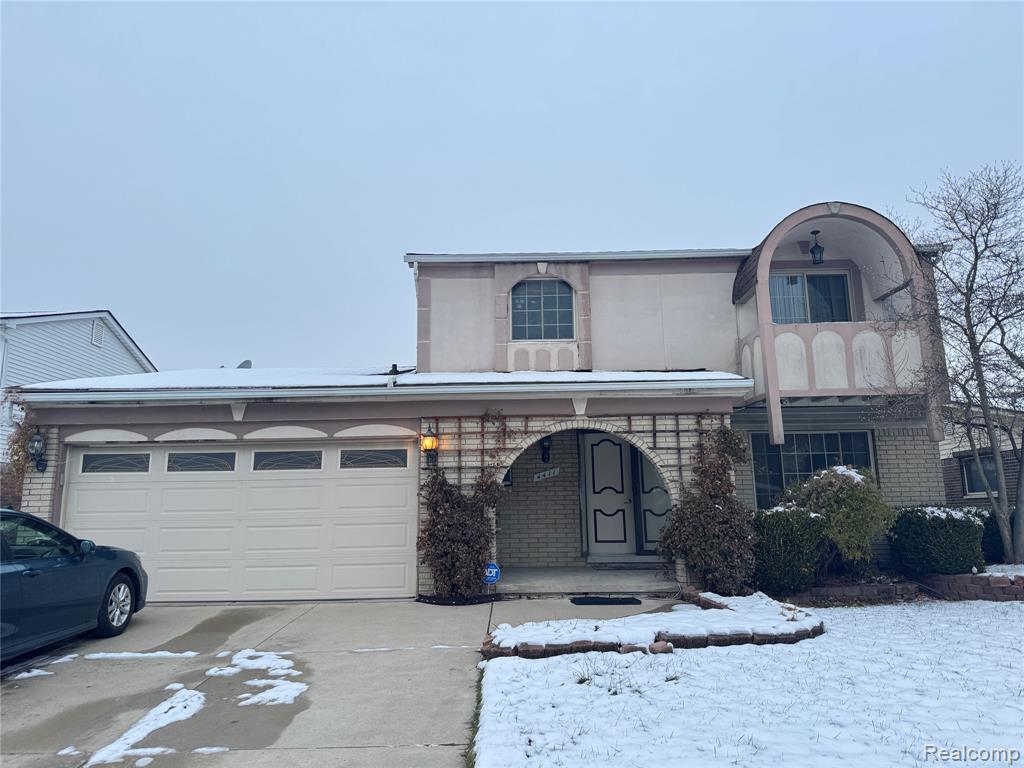 4411 Bloomfield Drive, Sterling Heights, MI 48310 — front exterior