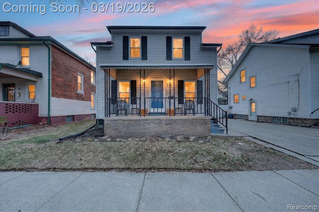 33 Ferrin Place, Mount Clemens, MI 48043 — front exterior