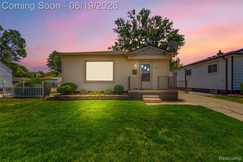 7228 Sterling Street, Center Line, MI 48015 — front exterior