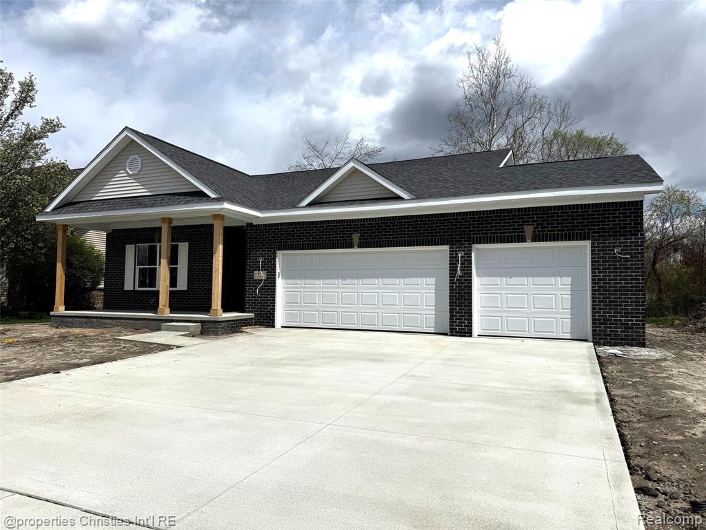 23227 Waterview Drive, New Boston, MI 48164 — front exterior
