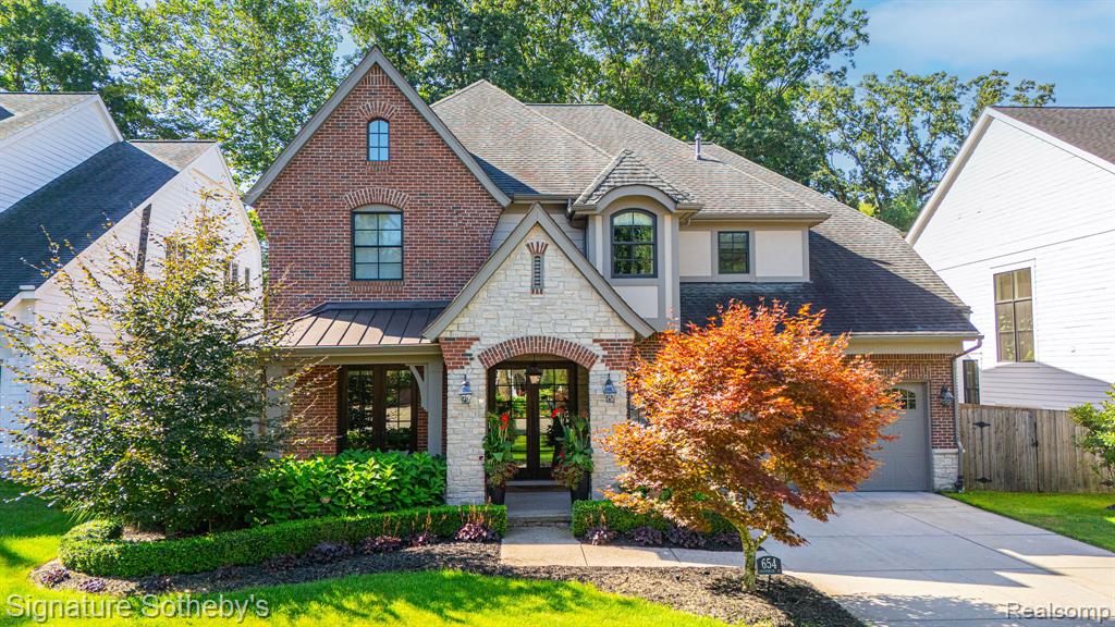 654 SHEPARDBUSH Street, Birmingham, MI 48009 — front exterior