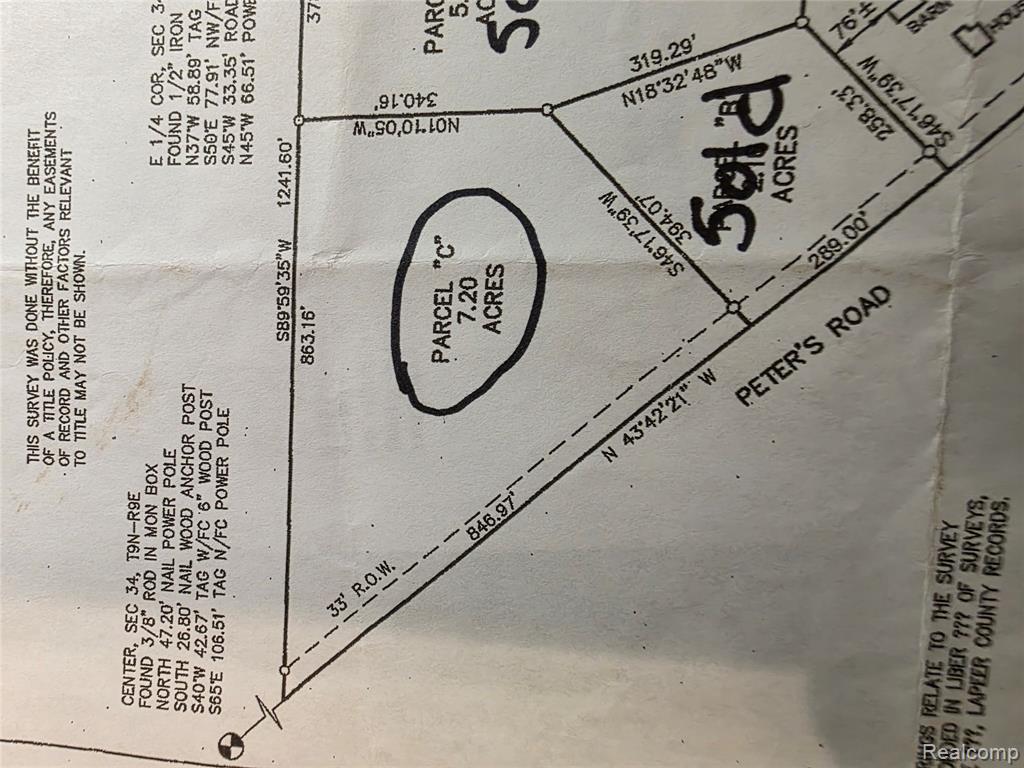 VL Parcel C Peters, Columbiaville, MI 48421 — Photo 3