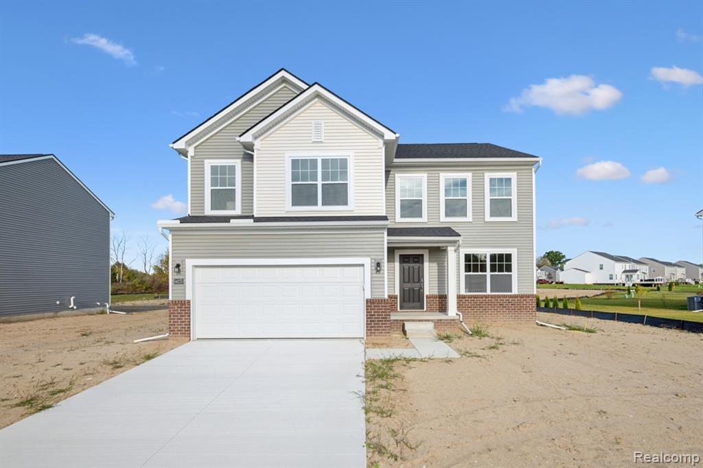 54375 HERON Circle, Chesterfield, MI 48047 — front exterior