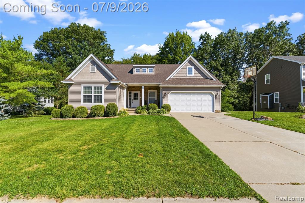 9285 Pine Walk Pass, Linden, MI 48451 — front exterior