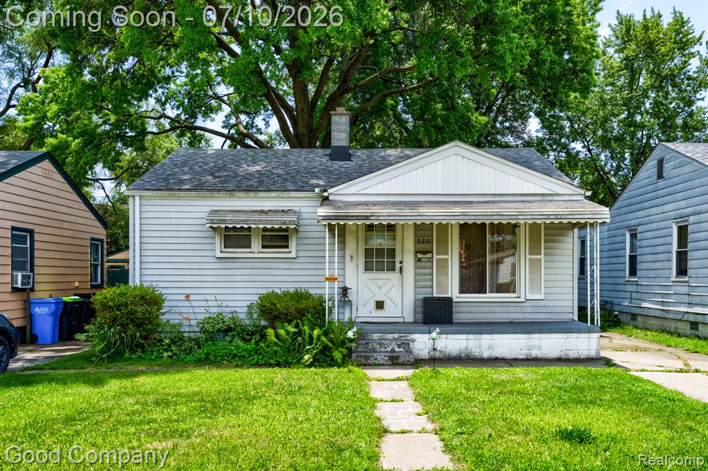 520 E Hudson Avenue, Madison Heights, MI 48071 — front exterior