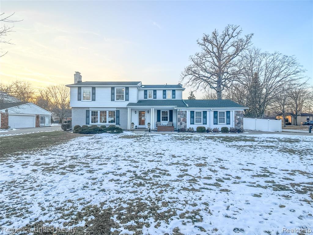 26028 Blossom Lane, Grosse Ile, MI 48138 — front exterior