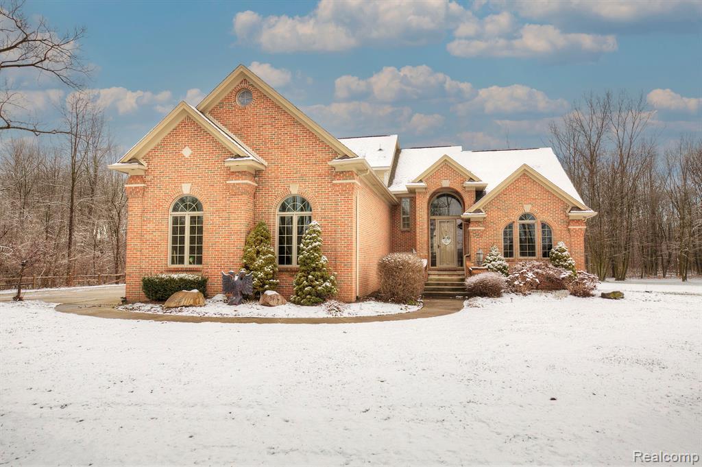 8933 BORDMAN Road, Almont, MI 48003 — front exterior