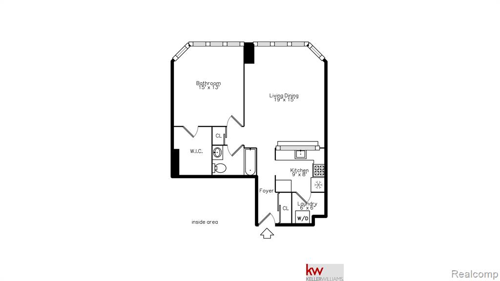 250 E HARBORTOWN Drive, 49/511, Detroit, MI 48207 — Photo 11