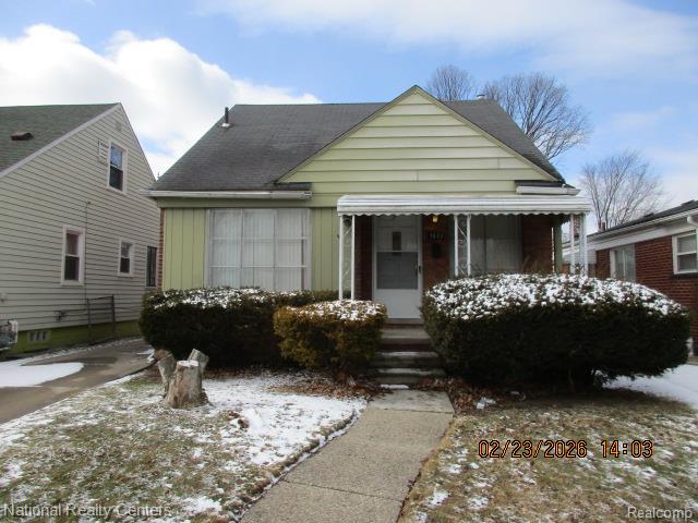7633 Faust Avenue, Detroit, MI 48228 — front exterior