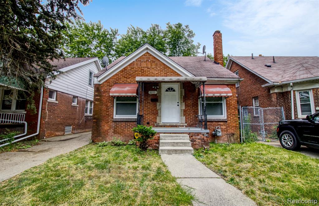 8095 NORTHLAWN Street, Detroit, MI 48204 — front exterior