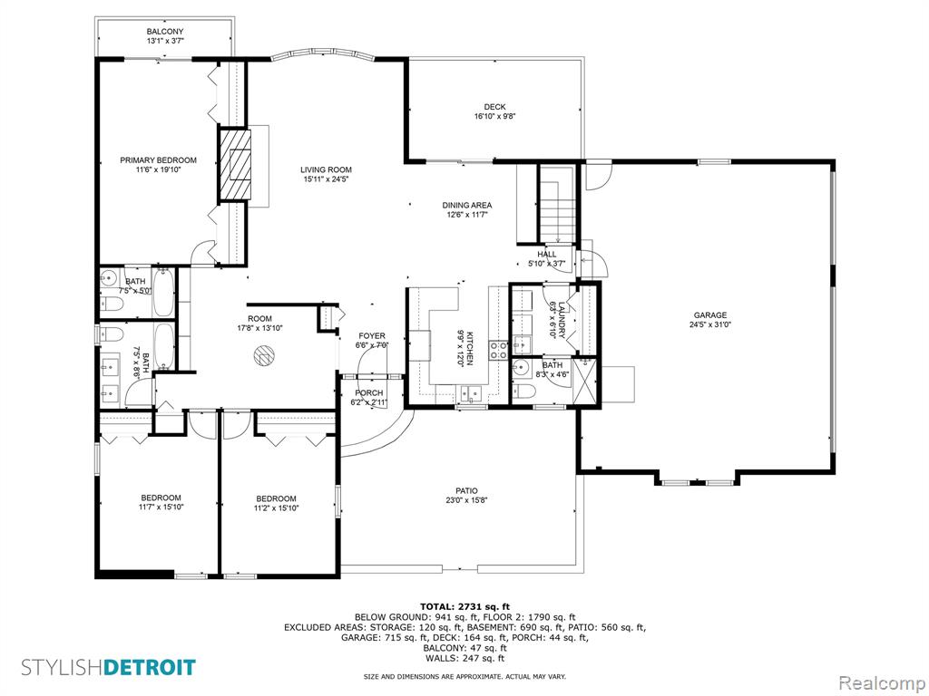 69504 Saxon Drive, Bruce, MI 48065 — Photo 36