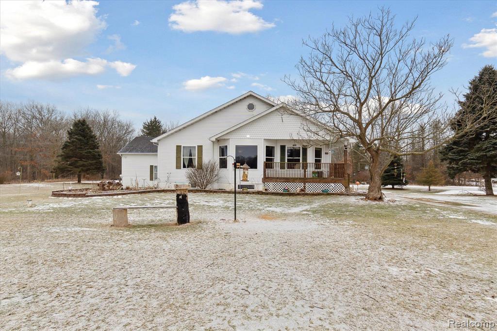 11819 HANNEWALD Road, Munith, MI 49259 — front exterior