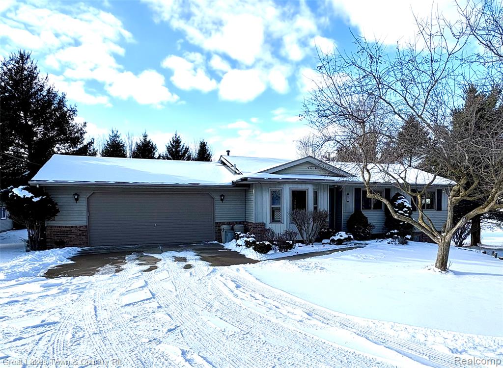 1051 N Lake George Road, Attica, MI 48412 — front exterior