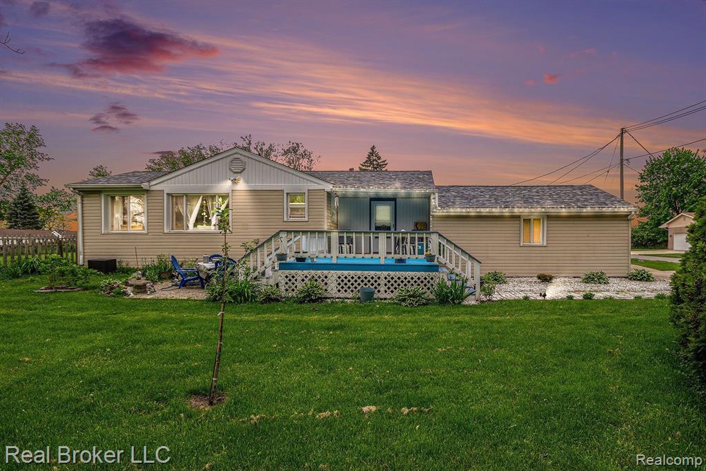 4930 SPRINGSIDE Street, Newport, MI 48166 — front exterior
