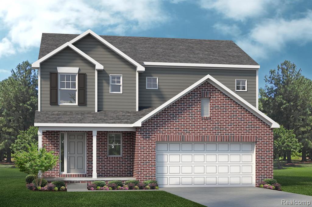 51794 Maple Leaf Drive, Macomb, MI 48042 — front exterior