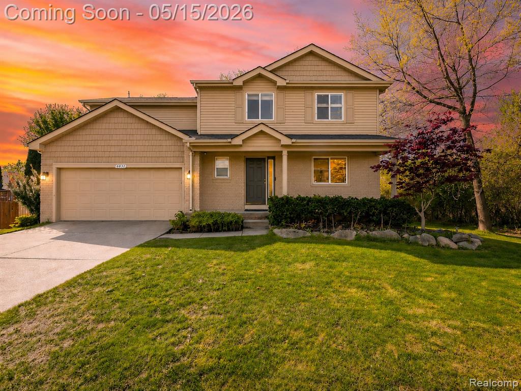 6655 Wedgewood Court, Waterford, MI 48327 — front exterior