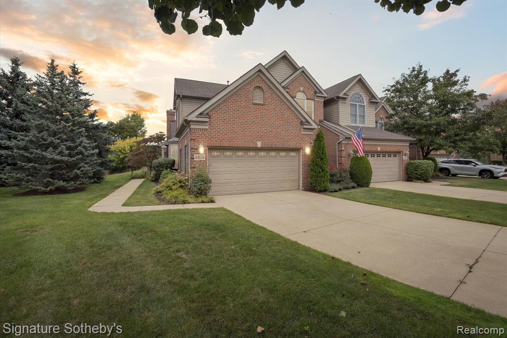 44634 N Broadmoor Circle, Northville, MI 48168 — front exterior