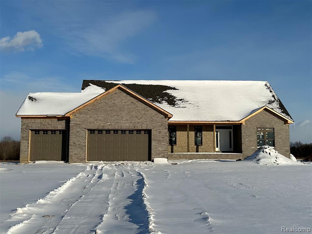 3815 Howland Road, Almont, MI 48003 — front exterior