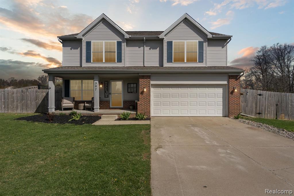 507 TANIA Trail, Linden, MI 48451 — front exterior