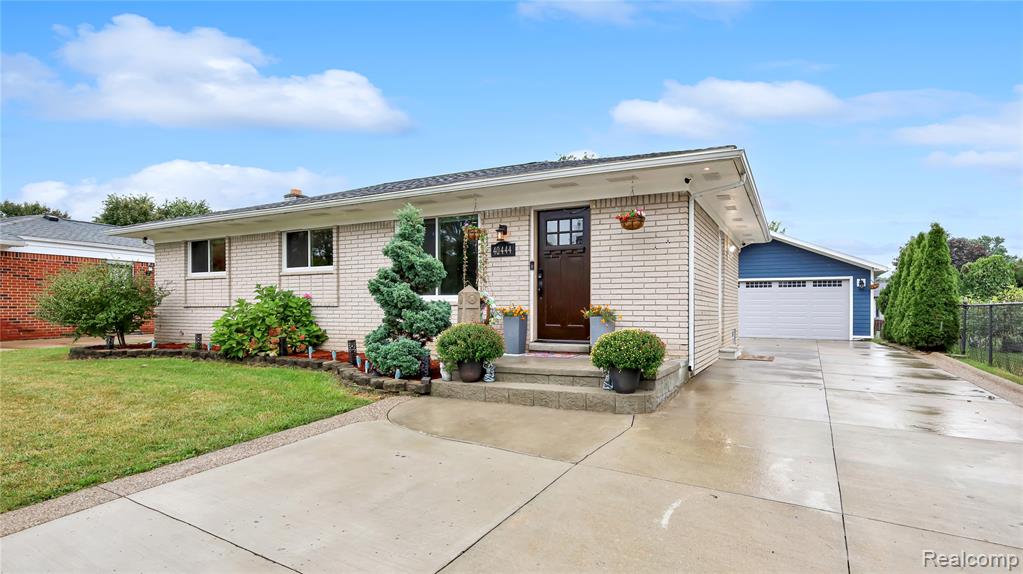 40444 Harmon Drive, Sterling Heights, MI 48310 — front exterior