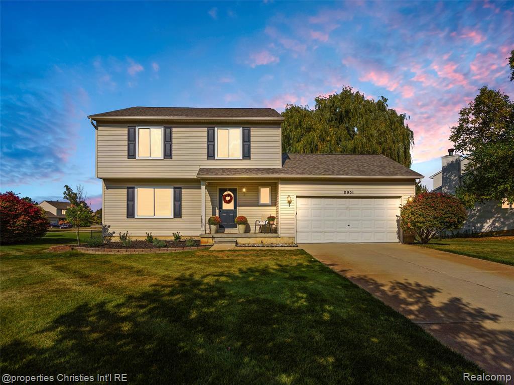 8951 Posey Drive, Whitmore Lake, MI 48189 — front exterior