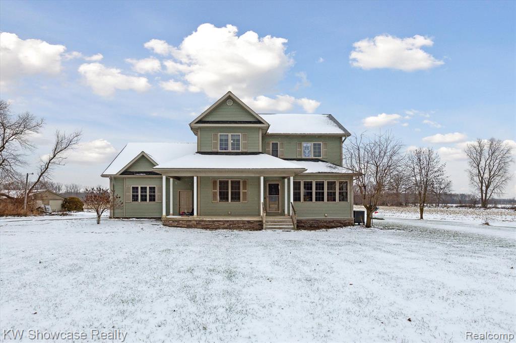 15568 W RIDGE Road, Oakley, MI 48649 — front exterior