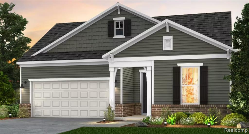 4163 Flagstone Drive, Milford, MI 48381 — front exterior