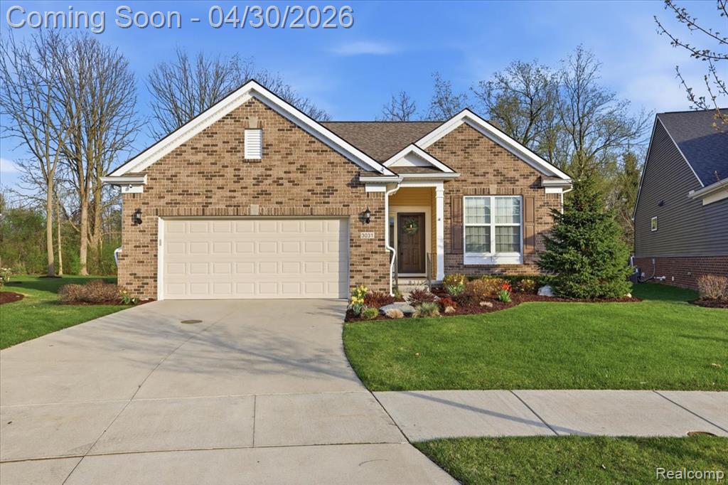 3031 Sumerlyn Court, Auburn Hills, MI 48326 — front exterior