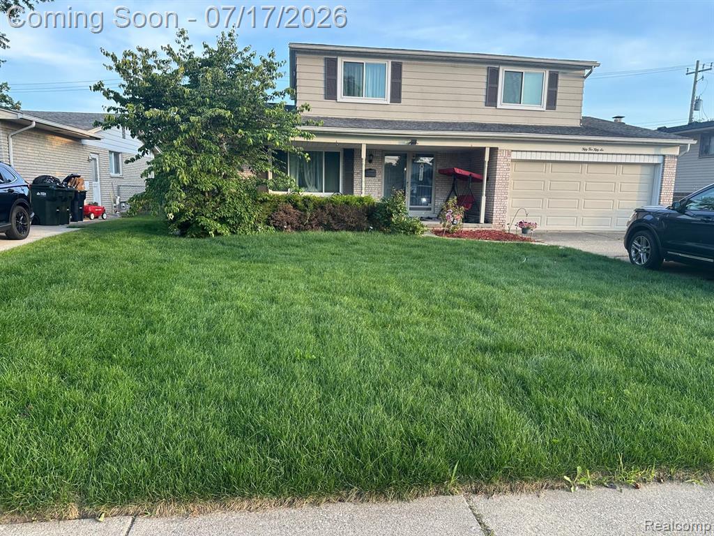5256 Dickson Drive, Sterling Heights, MI 48310 — front exterior