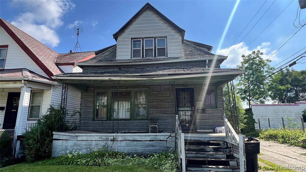 6628 Burns Street, Detroit, MI 48213 — front exterior