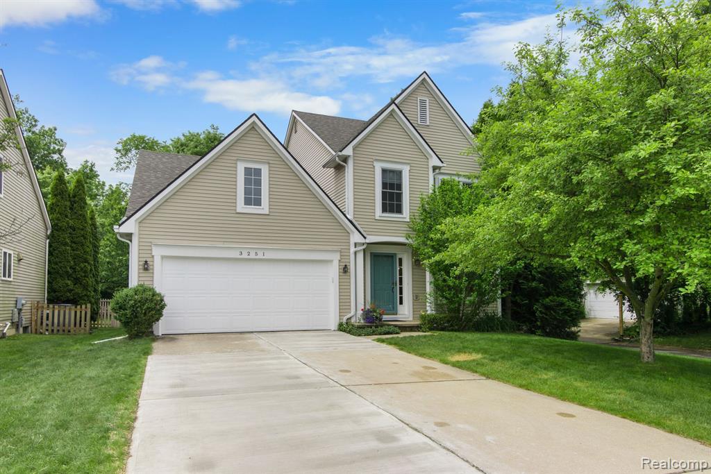 3251 DUNWOODIE Road, Ann Arbor, MI 48105 — front exterior