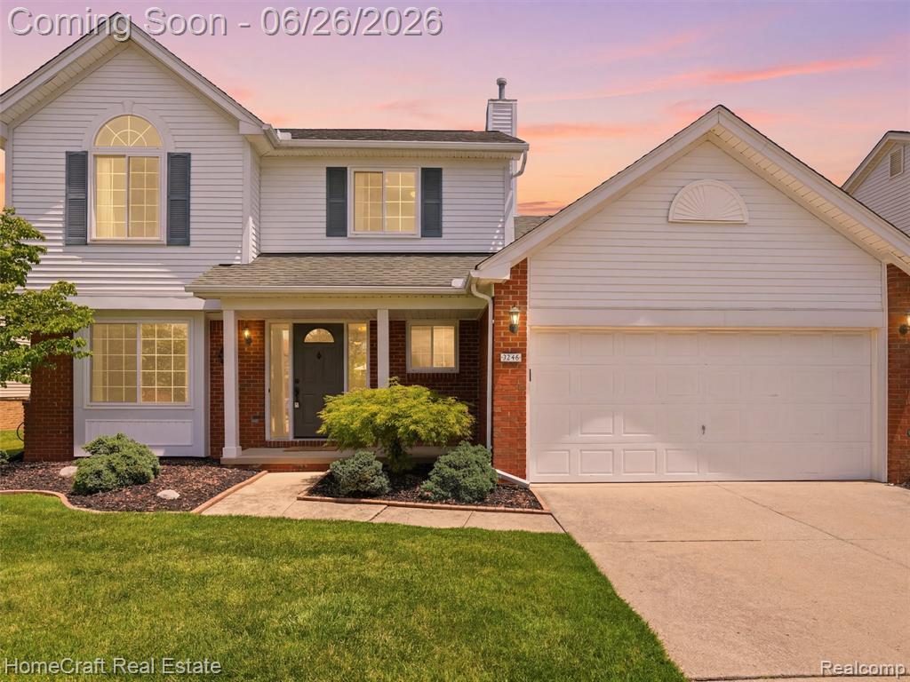 3383 MILCROFT Court, Canton, MI 48188 — front exterior