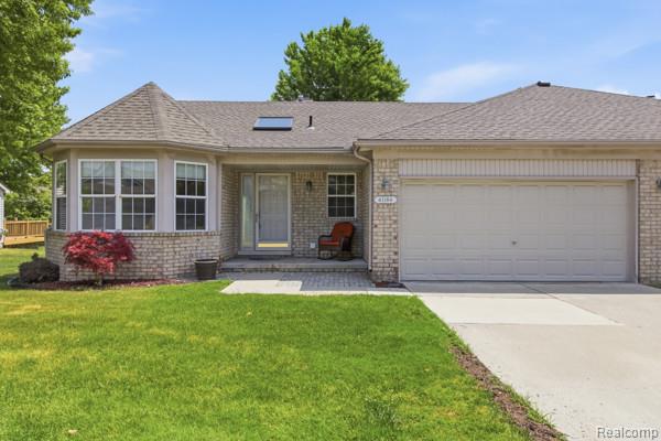 41184 Greenspire Drive, Clinton Twp, MI 48038 — front exterior