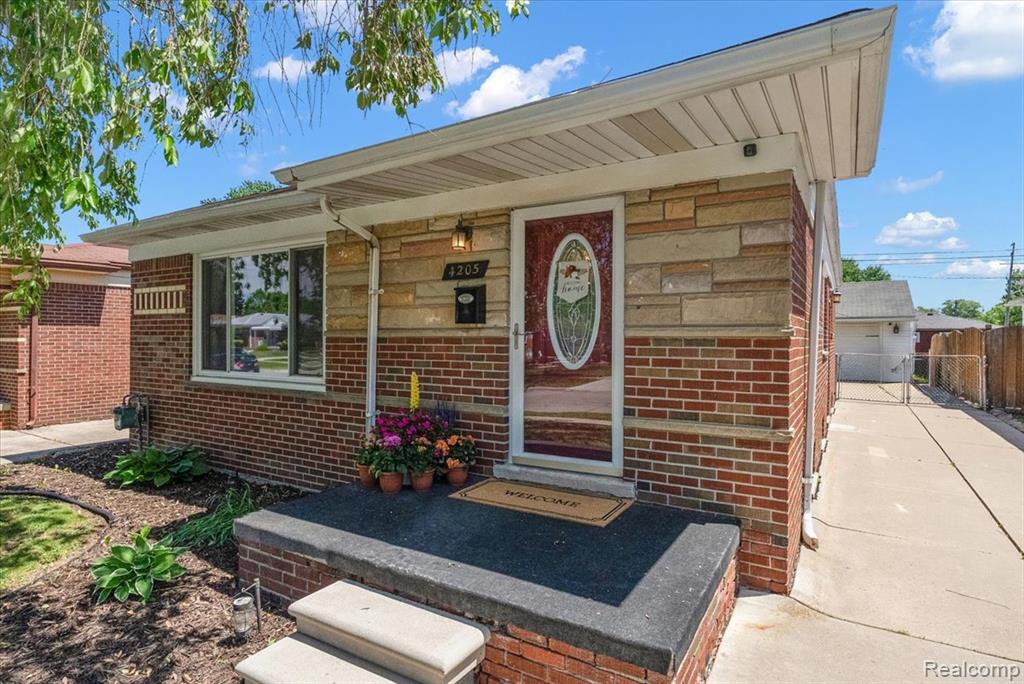 4205 Katherine Street, Dearborn Heights, MI 48125 — front exterior