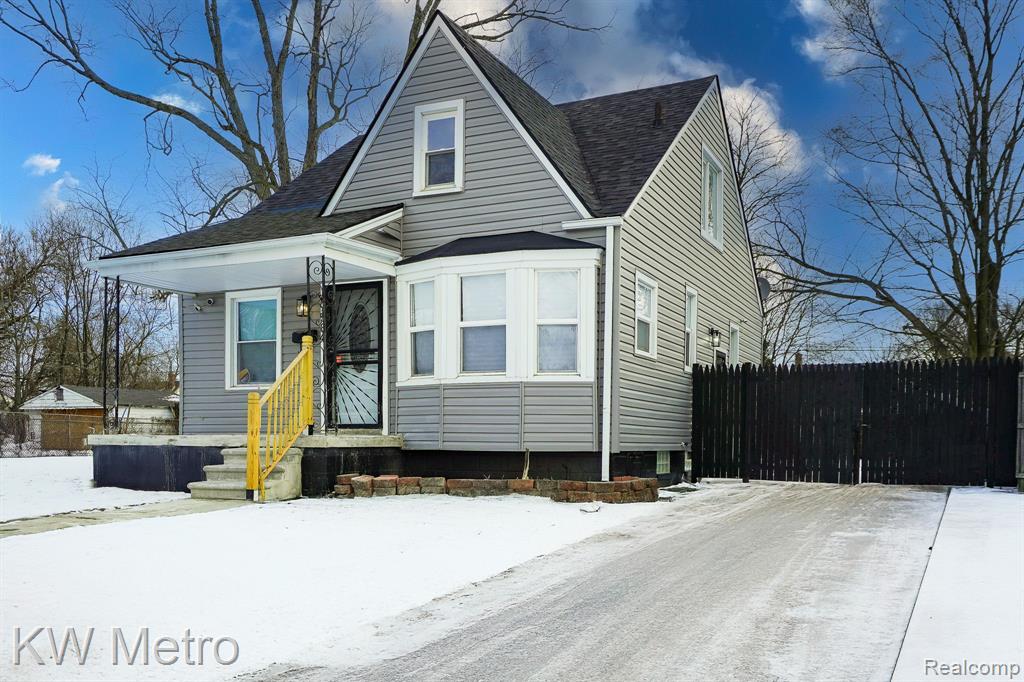 9584 AUBURN Street, Detroit, MI 48228 — front exterior