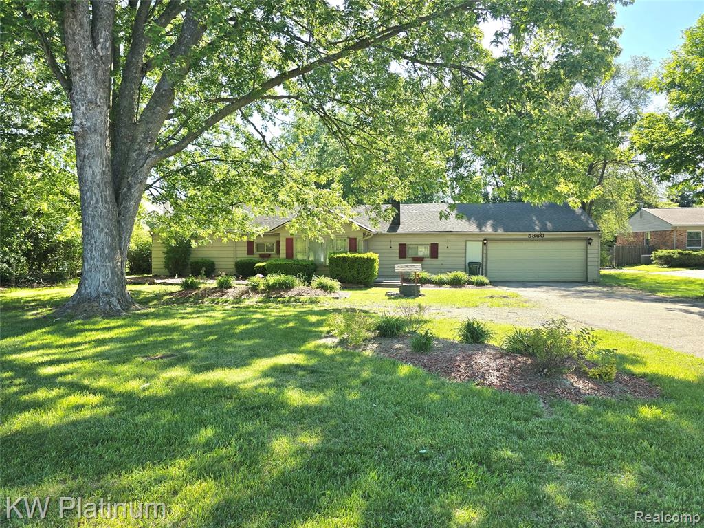 5860 John R Road, Troy, MI 48085 — front exterior