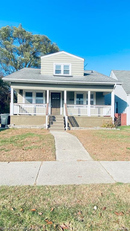465 E OAKRIDGE #1 Street, Ferndale, MI 48220 — front exterior