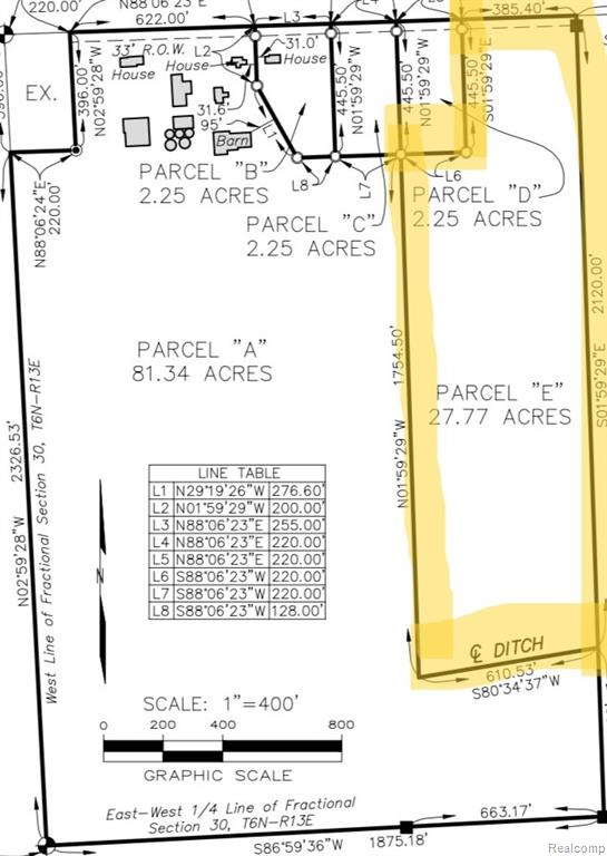 0 Parcel E Almont Rd, Allenton, MI 48002