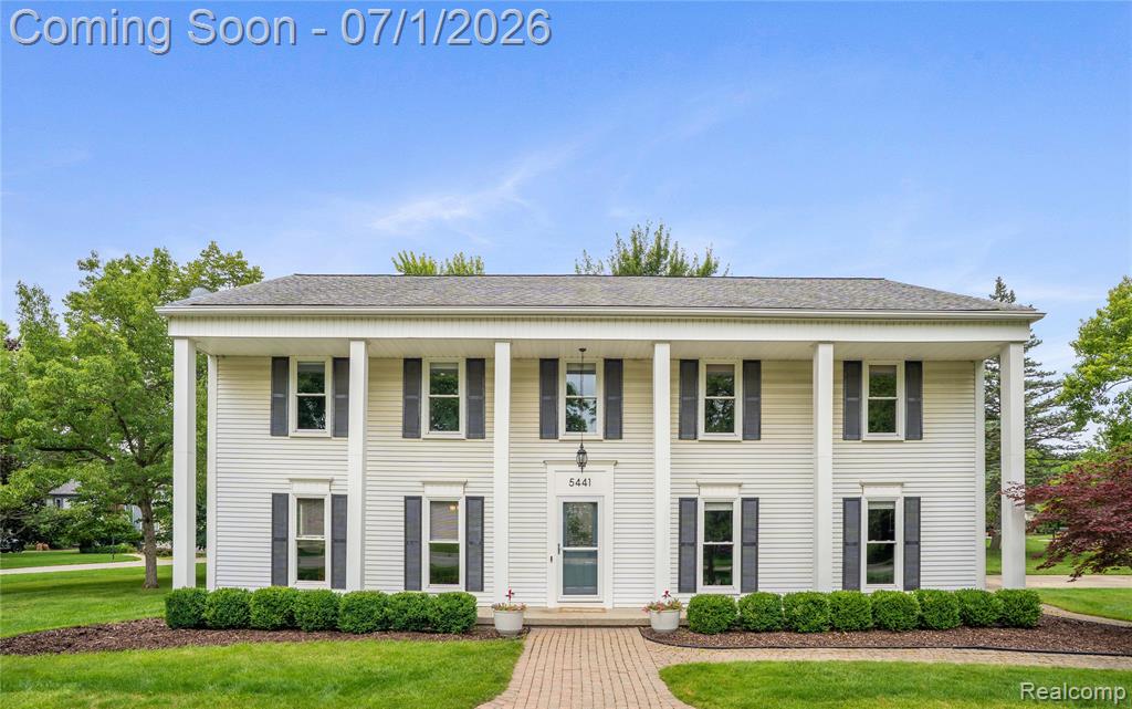 5441 Langlewood Drive, West Bloomfield, MI — front exterior