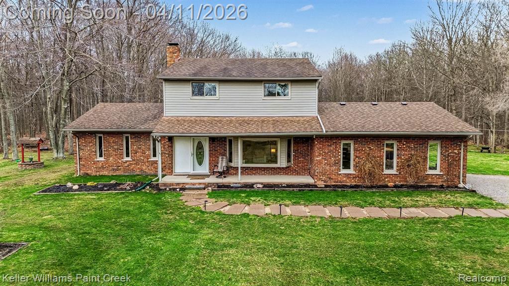 4747 Starville Road, China, MI — front exterior