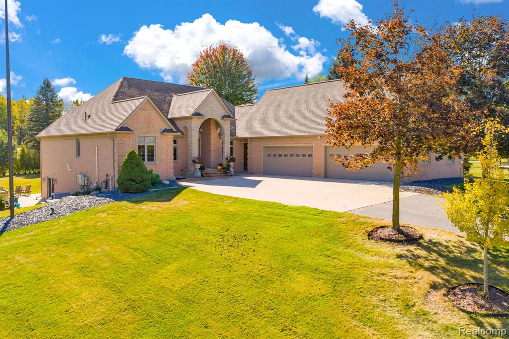 7260 34 Mile Road, Bruce, MI 48065 — front exterior