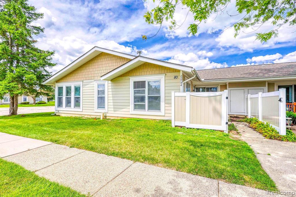 22744 CORTES Street, Novi, MI — front exterior