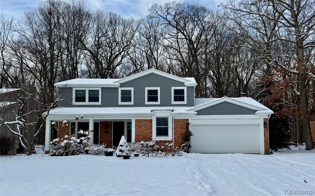 635 Timberline Drive, Rochester Hills, MI 48309 — front exterior