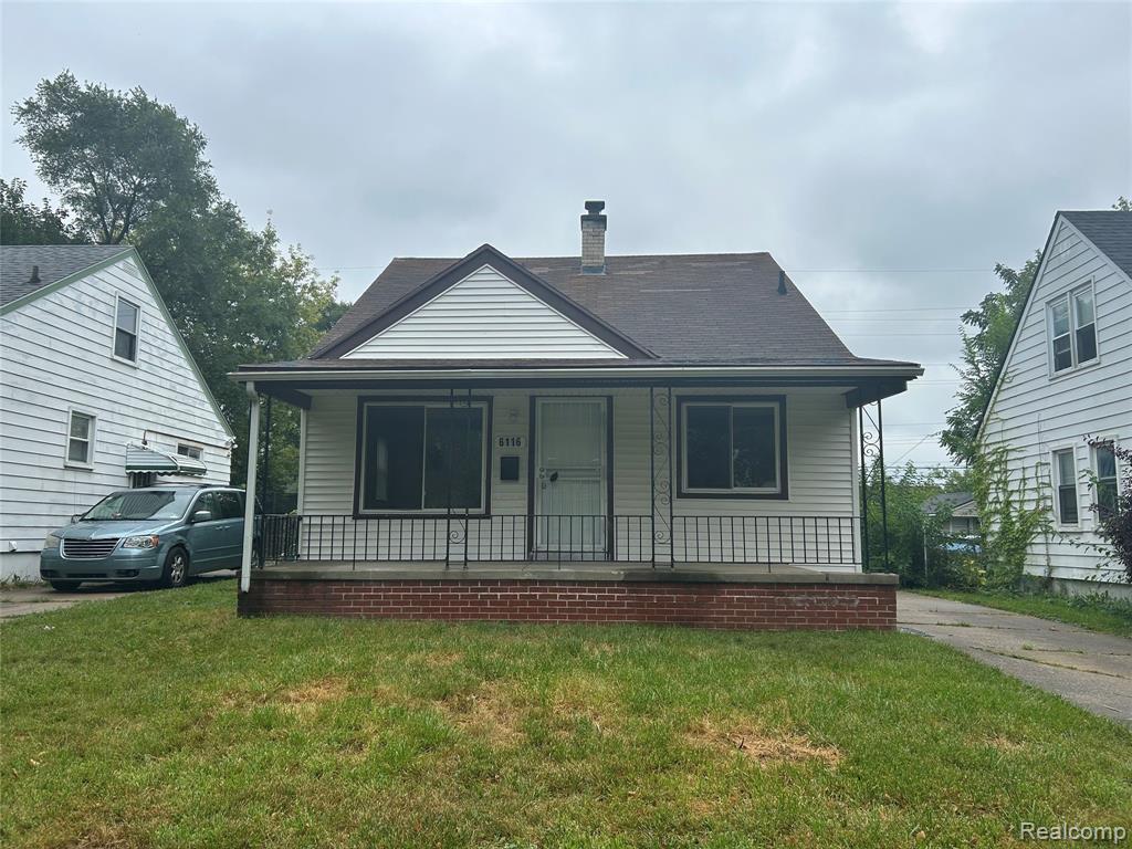 6116 Rosemont Avenue, Detroit, MI 48228 — front exterior
