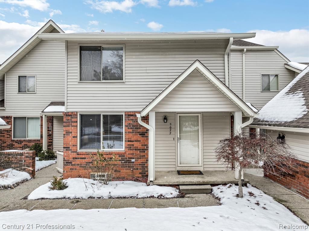 9077 BAVARIAN Court, Clarkston, MI 48348 — front exterior